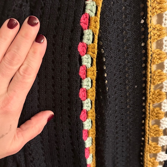 Anthropologie Crochet-Detail Kimono Duster - One Size - Picture 5 of 6